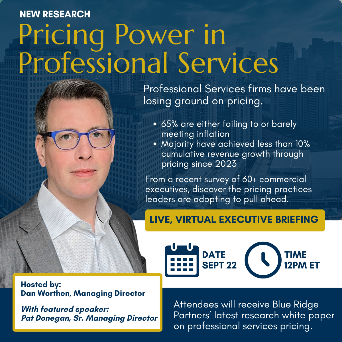 Virtual Event for Professional Services: The Silent Profit Leak – Firms Are Losing on Pricing